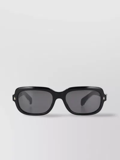 Moncler Suntrap Rectangular Frame Sunglasses