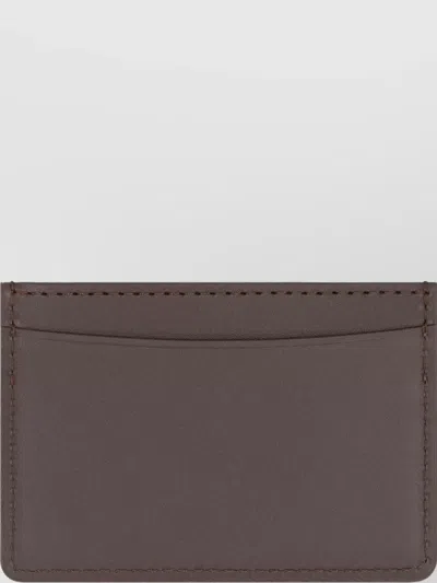 Apc Compact Smooth Leather Card Holder