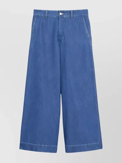 Max Mara Paul Wide Leg Denim Trousers