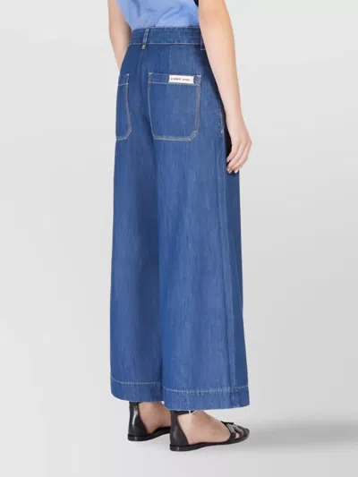 Max Mara Paul Wide Leg Denim Trousers