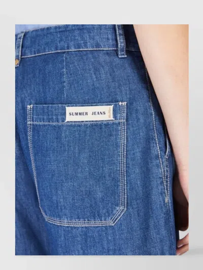Max Mara Paul Wide Leg Denim Trousers