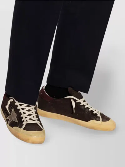 Golden Goose Brown Super Star Sneakers