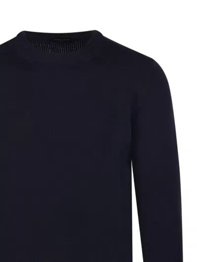Roberto Collina Ribbed Round Neck Sweater With Long Sleeves