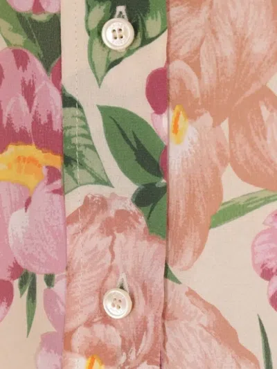 Chloé Maxi Gathered Lavallière Blouse