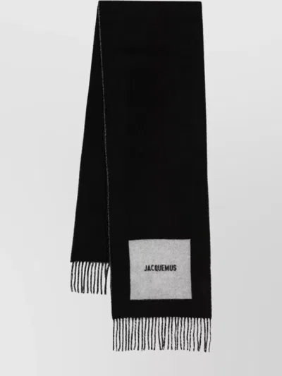 Jacquemus Scarf Square Fringe Detailing