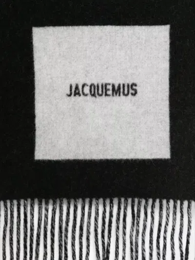 Jacquemus Scarf Square Fringe Detailing