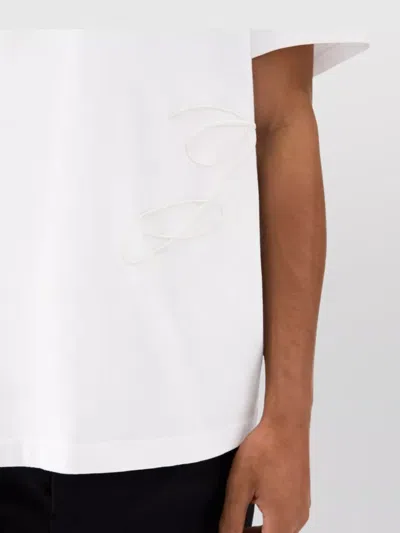 Jacquemus J Embroidered Crew Neck T-shirt