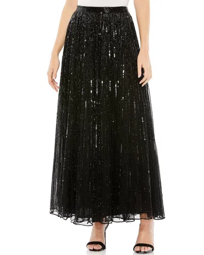Mac Duggal A-line Midi Skirt