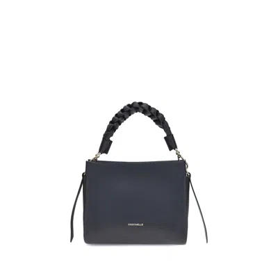 Coccinelle Black Boheme Shoulder Bag In Black