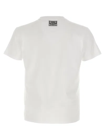 Fendi Stamp Crew Neck Patch Detail Short Sleeves
