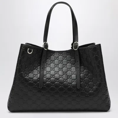 Gucci Women Gg Emblem Leather Shoulder Bag