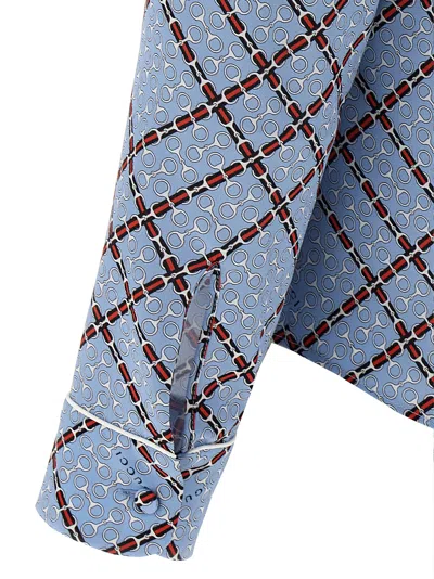 Gucci Women Clamp Print Shirt
