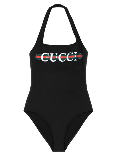 Gucci Women Sparkling Jersey One-piece Swimsuit