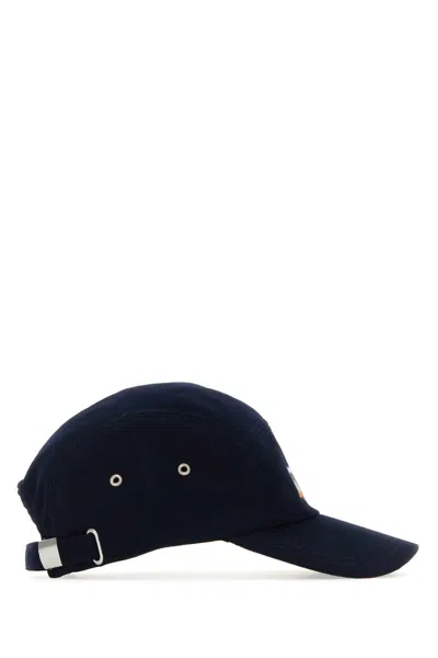 Isabel Marant Cappello Da Baseball Tedji In Cotone Blu Notte Uomo In Blue