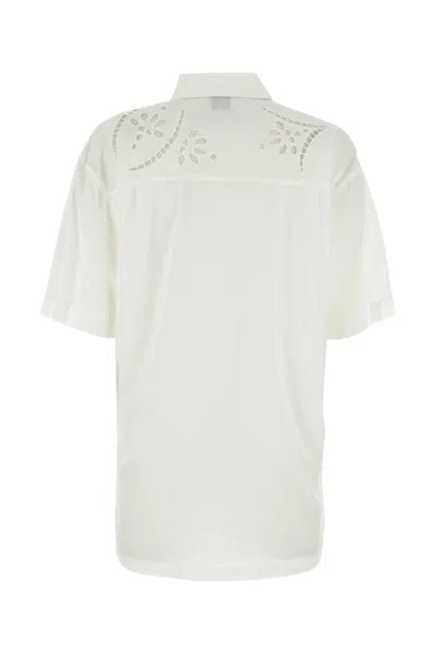 Isabel Marant Women White Modal Blend Bilya Shirt In White