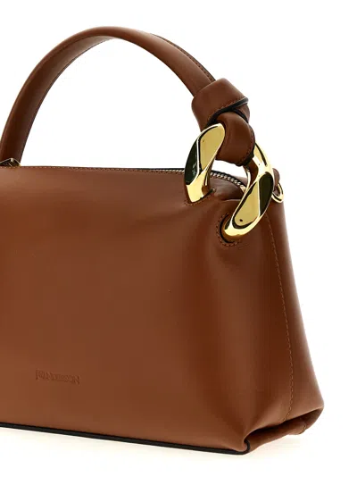 Jw Anderson J. W. Anderson The Jwa Corner Bag Small In Brown