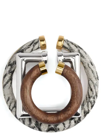 Jacquemus Women Set Of Three 'les Bijoux D'oreille' Earcuffs