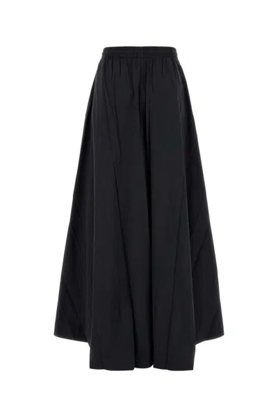 Balenciaga Elastic-waistband Pleated Skirt
