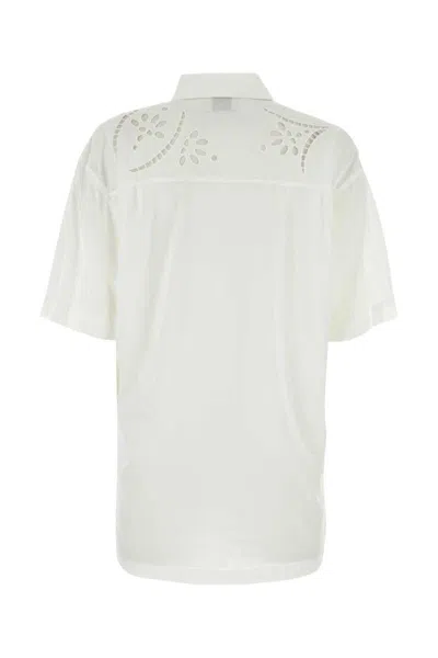 Isabel Marant Women White Modal Blend Bilya Shirt In White