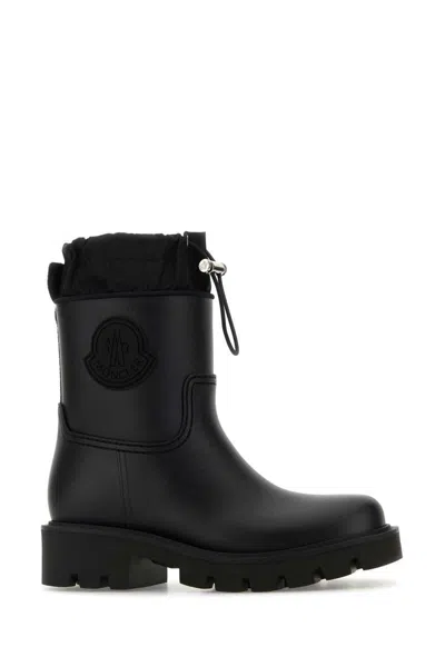 Moncler Kickstream Rubber Wellington Ankle Boots