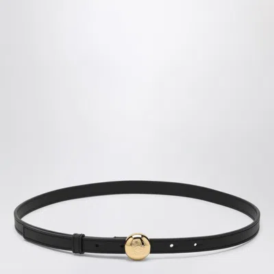Loewe Pebble Anagram Black Belt Women In Black