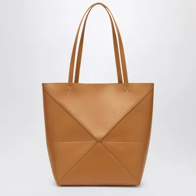 Loewe Puzzle Fold Tote Medium Bag Desert Colour Women