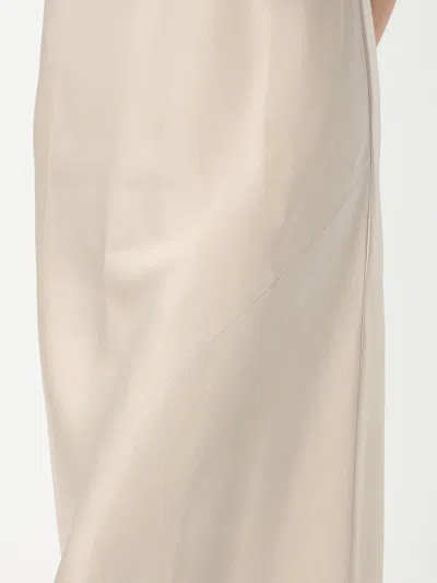 Max Mara Dress Woman Brown In Neutral