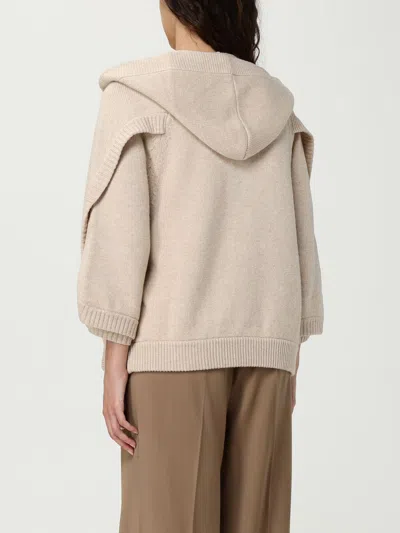 Max Mara Sweater Woman Sand In Neutral