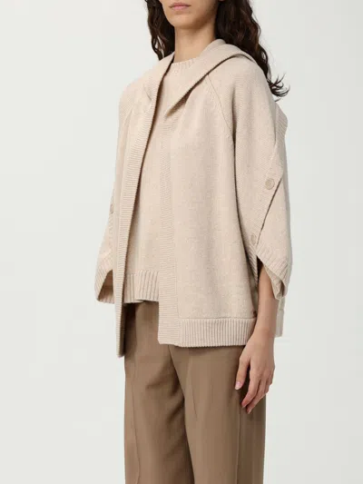 Max Mara Sweater Woman Sand In Neutral