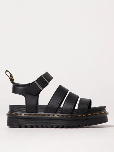Dr. Martens' Flat Sandals Dr. Martens Woman Color Black