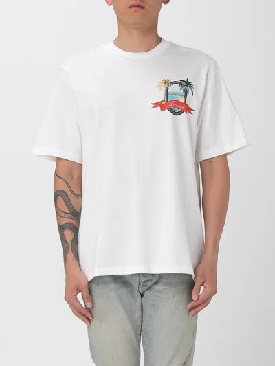 Amiri White Crewneck Printed T-shirt In White
