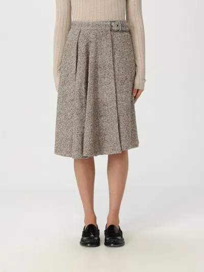 Brunello Cucinelli Kilt Midi Skirt