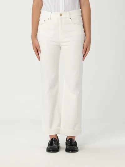 's Max Mara Pants  Woman Color White