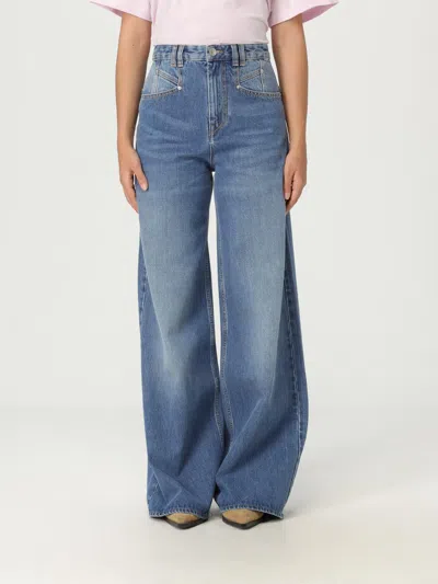 Isabel Marant Jeans  Woman Color Blue In Black