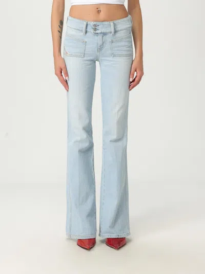 Diesel Jeans  Woman Color Denim In Blue
