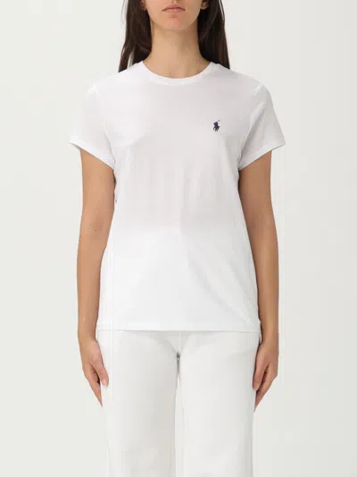 Polo Ralph Lauren T-shirt  Woman Color White In White
