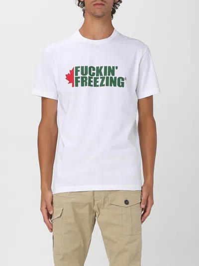 Dsquared2 T-shirt  Men Color White