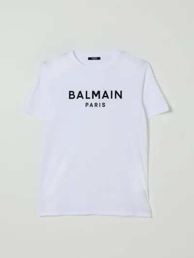 Balmain T-shirt  Kids Kids Color White 1 In White