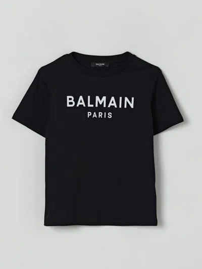 Balmain T-shirt  Kids Color Black In Black