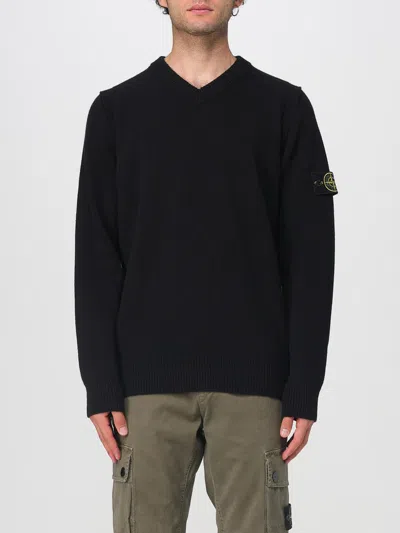 Stone Island Sweater  Men Color Black In Black