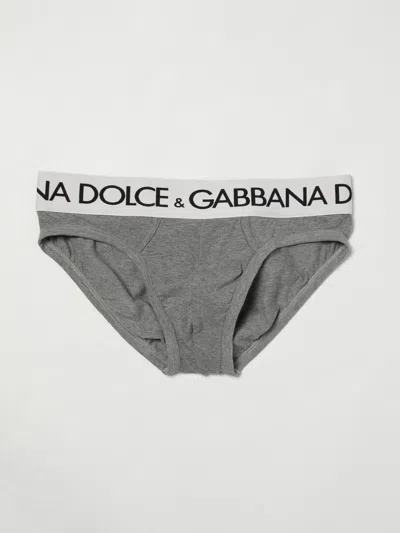 Dolce & Gabbana Underwear  Men Color Grey In Gray