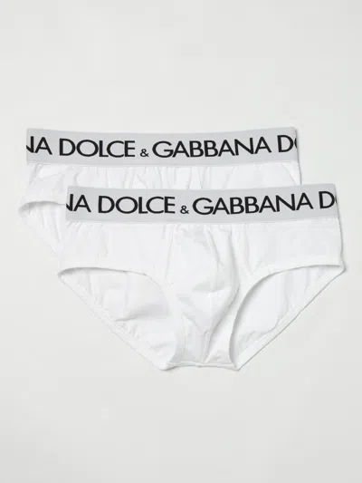 Dolce & Gabbana Underwear  Men Color White In White