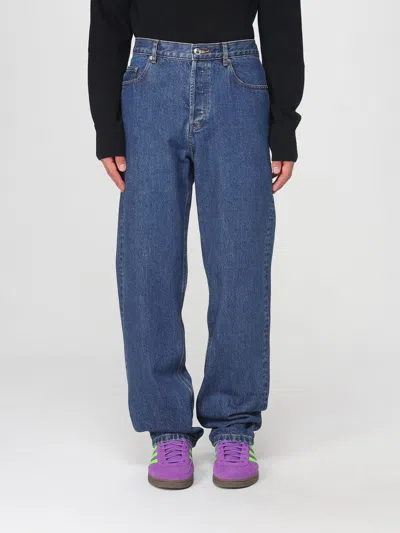 Apc A.p.c. Relaxed Jeans In Blue