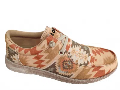 Roper Women's Hang Loose Casual Shoe In Tan