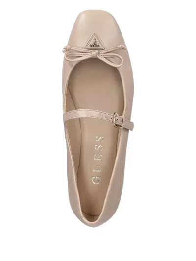 Guess Usa Bow-detail Ballet Flats