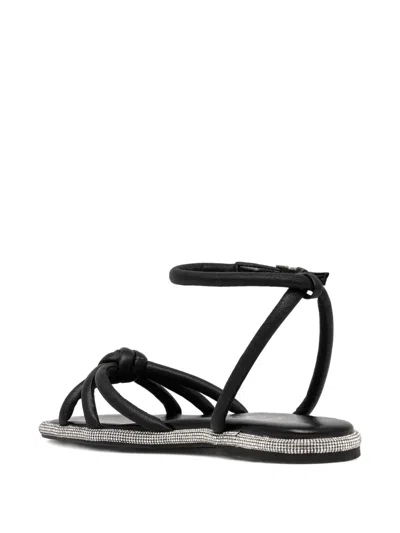 Guess Usa Slone Sandals In Black