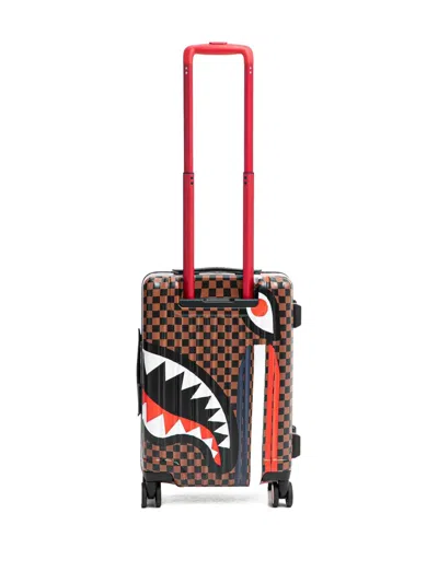 Sprayground Small Machine Francaise Check-pattern Luggage
