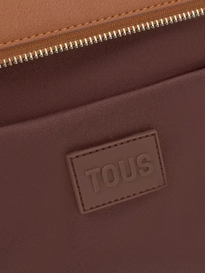 Tous Large Leather Tote Bag