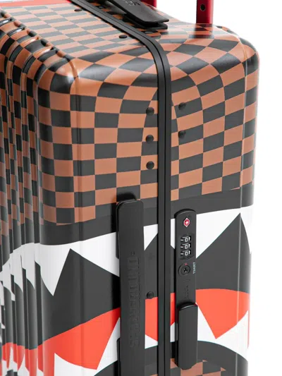 Sprayground Small Machine Francaise Check-pattern Luggage
