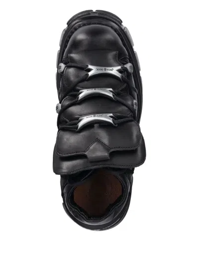 New Rock Platform Lace-up Trainers